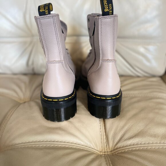 Dr. Martens Jadon III Vintage Pisa leather ankle boots sz 10 - Picture 7 of 9
